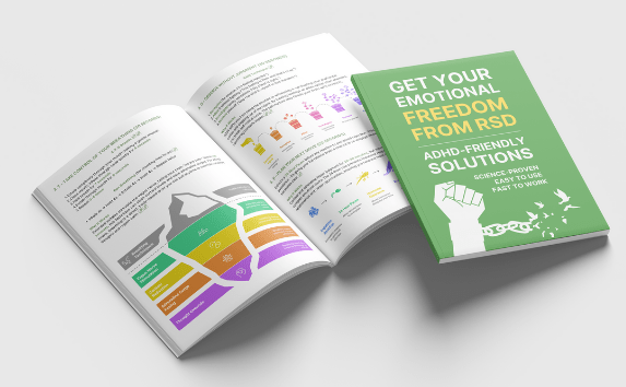 GET YOUR EMOTIONAL FREEDOM FROM RSD + 3 FREE GUIDEBOOKS TO MASTER YOUR ADHD